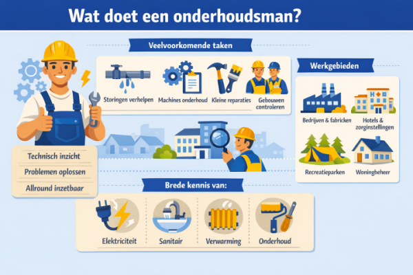 Wat doet een onderhoudsman